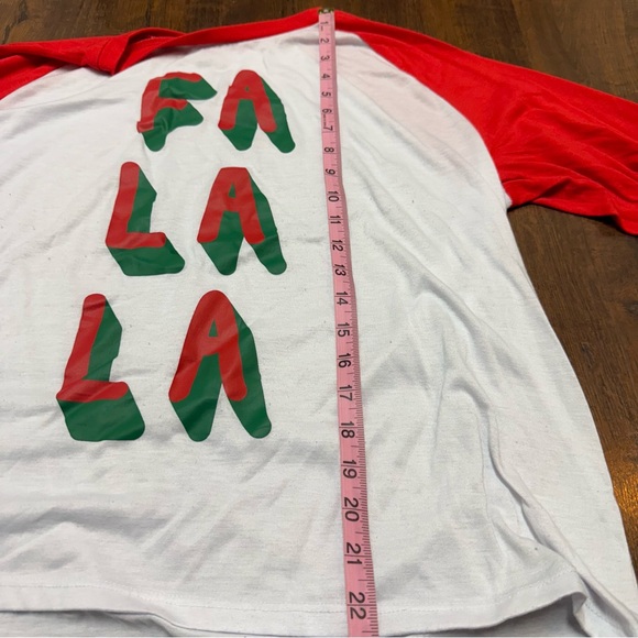 Hope & Wonder Women’s Fa La La Christmas Pajama Set - Picture 4 of 5